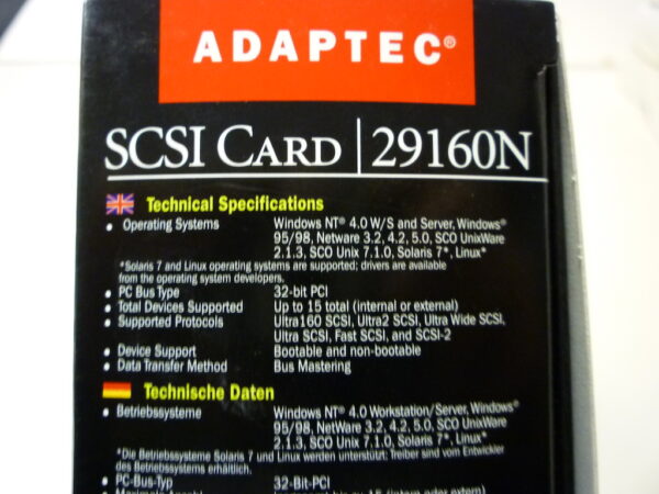 Adaptec 29160N SCSI card