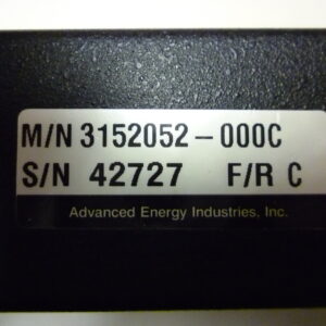 Advanced Energy MDX-052 Remote control unit - Image 3