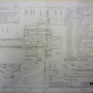 Axxicon DDA752AS (DDA716AA) DDA750BS (DDA705AA) Subassy shut off nozzle for Arburg 270C/270S - Image 3