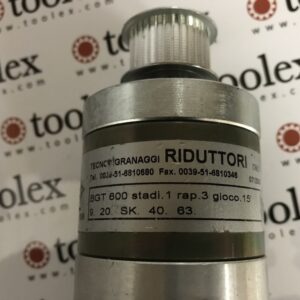 Baldor BSM50A-233AA Servo motor with gear BGT600 stage 1 ratio 3:1 - Image 4
