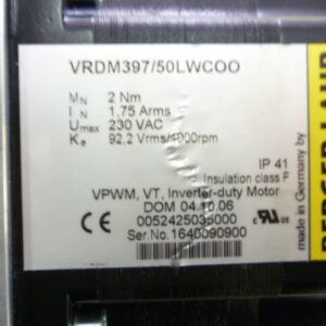 Berger Lahr VRDM397/50LWCOO 0052425035000 3 Phase stepper motor with gear PLE80/90 - Image 4