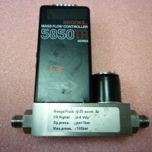 Brooks 5850TR/FA1C2D2 Mass flow controller 0-25sccm AR 0-5Vdc