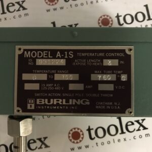 Burling Instruments Model A-1S Thermostat switch - Image 3