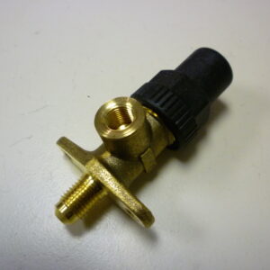 Castel 8320/21 Gauge valve 1/4" FL x 1/8" NPT - Image 1