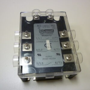 Crouzet GA3-12D25Z 84068451 Solid state relais 3 phase 25A - Image 1