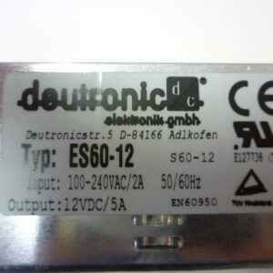 Deutronic ES60-12 Power supply - Image 2