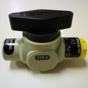 EM-Technik FPM G1/4" PN10 Stopcock