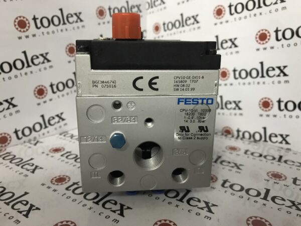 FESTO ELECTRIC CPV10-GE-MP-6 18254 Solenoid Valve BLOCK INTERFACE 24VDC 