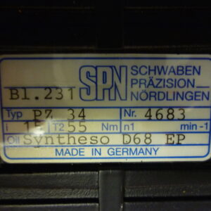 Georgii Kobold MO13122303001 KSY468.30-2-MS-R6 Servo motor with brake and gear i=15 - Image 4