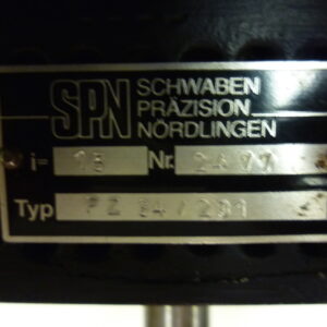 Georgii Kobold KSY468.30-2MS-R6 Servo motor with gear i=15 (sn 448723) - Image 4