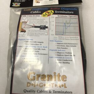 Granite Digital Model 3491 SCSI Gold 50 Cent. (M) 3' - Image 2