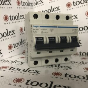 Hager NC620-C20 400V Thermal magnetic circuit breaker 3p+N 20A - Image 1