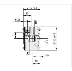 Heidenhain 296 746-02 Diaphragm coupling - Image 3