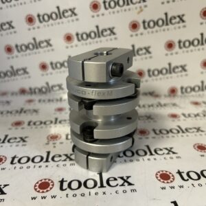 Huco Flex-M size 52 Flexible membrane coupling 670.52.1912 double stage bore 19x12mm