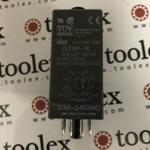 Idec GT5P-N Miniature electronic timer 10sec 200-240VAC - Image 3
