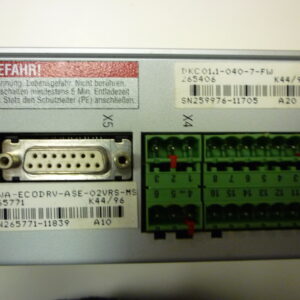 Indramat 265406 DKC 01.1-040-7-FW Ecodrive digital AC-servo controller - Image 3