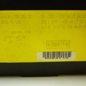 Laservision 00.399.00 Laser goggle UVEX VLT 85% Yellow - Image 2