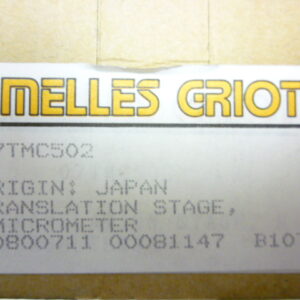 Melles Griot 07TMC502 Single-axis translation stage - Image 4