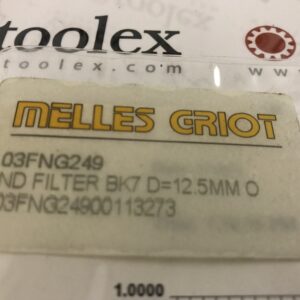 Melles Griot 03FNG249 BK7 Neutral-Density filter D=12.5mm - Image 3