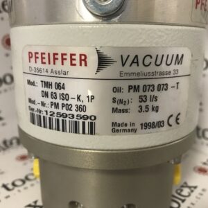 Pfeiffer TMH064 PMP02360 Turbomolecular pump DN 63 ISO-K - Image 5