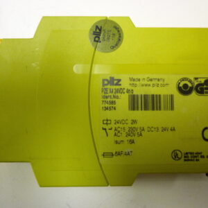 Pilz 774585 PZE X4 Emergency stop relay 24VDC - Image 2