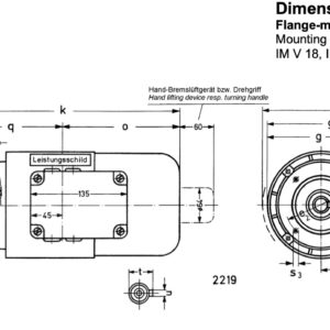 Georgii Kobold KOD 346-1A MB/G/S2 Brake motor - Image 7