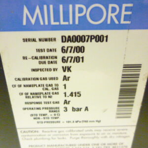 Tylan Millipore FC2901V4S Mass flow controller 25 sccm Argon - Image 3