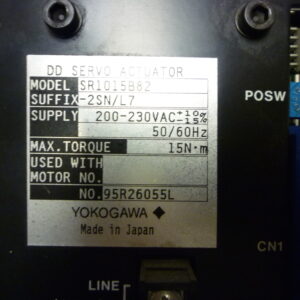 Yokogawa SR1015B82-2SN/L7 Dynaserv DD servo actuator driver - Image 4