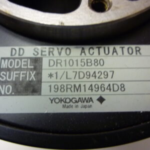 Yokogawa DR1015B80*1/L7D94297 DD servo actuator - Image 3