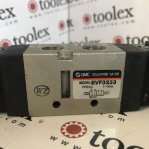 SMC EVF3233-5YB-02F 5/2 way solenoid valve 24VDC - Image 3