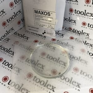 Maxos Disc S 851033 Borosilicate safety sight glass tempered diam 90x10 8 bar - Image 1