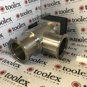 VAT 26432-KE41-BGM1 HV Angle valve 40mm 1 1/2" ISO KF pneumatic single acting actuator with closing spring (NC) - Image 3